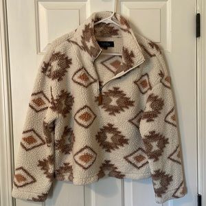 EUC Aztec 3/4 zip